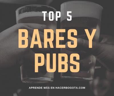 TOP 5 mejores bares Bogotá y PUBs 2019