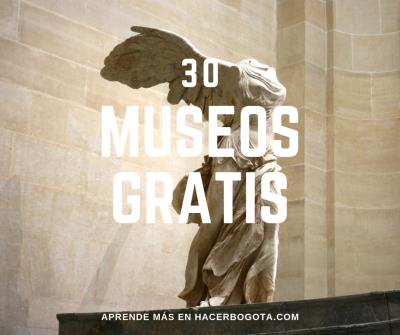30 museos gratis Bogotá que tienes que visitar