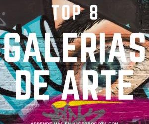 Descubre el TOP 8 galerías de arte en Bogotá