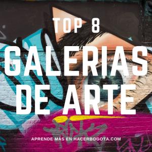 Descubre el TOP 8 galerías de arte en Bogotá